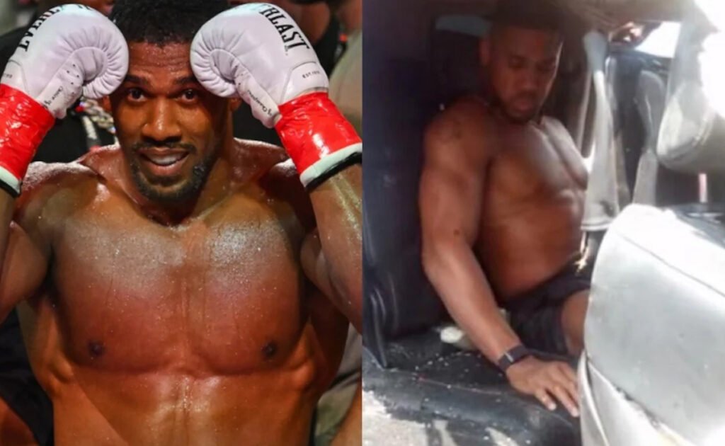 Anthony Joshua Car Crash